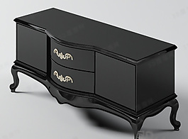 3D邊柜模型