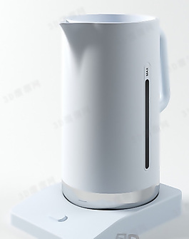 3D電水壺模型
