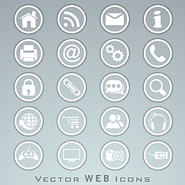 3D Web郵件圖標集