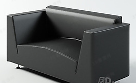3D多人沙發(fā)模型