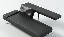 3D多人沙發(fā)模型