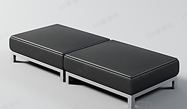 3D沙發(fā)凳模型