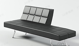 3D多人沙發(fā)模型
