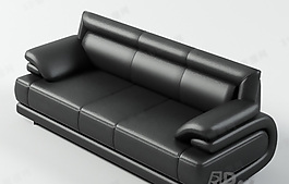 3D三人沙發(fā)模型