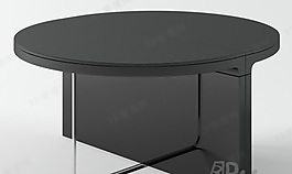 3D圓桌模型