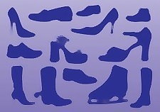 鞋矢量