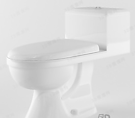 3D坐便器模型