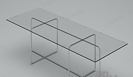 3D桌子模型