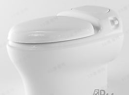 3D坐便器模型