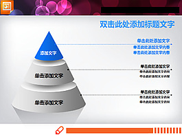 椎體錐形的層級(jí)關(guān)系PPT圖表