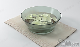 3D玻璃洗手盆模型