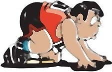 跑步運動矢量3