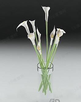 3D花瓶模型