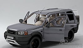 3D越野車模型