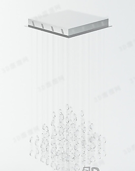 3D水晶吊燈模型