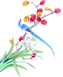 枝頭花鳥