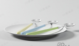 3D盤子模型