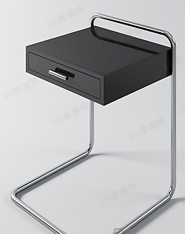 3D床頭柜模型