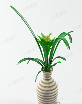 3D花瓶模型