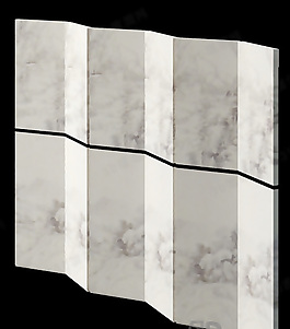 3D屏風(fēng)模型