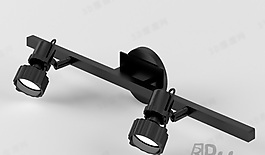 3D射燈模型