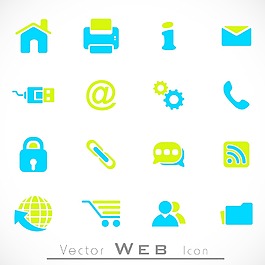 3D Web郵件圖標集
