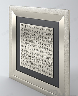 3D画模型