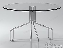 3D圓桌模型