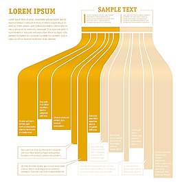 對于信息圖形矢量圖模板