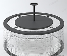 3D吊燈模型