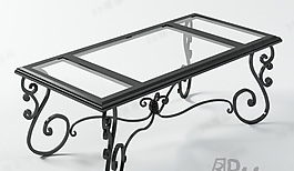 3D茶幾模型