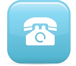 老電話元素光澤圖標(biāo)