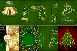 2014精美圣誕插畫矢量素材