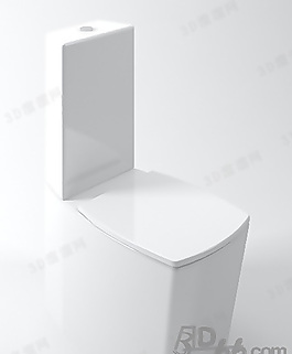 3D坐便器模型