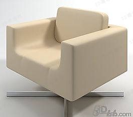 3D單人沙發(fā)模型