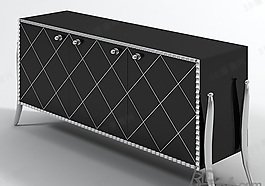 3D邊柜模型