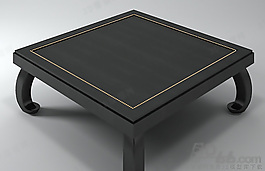 3D茶幾模型