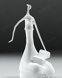 3D裝飾品模型