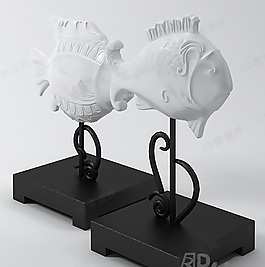 3D裝飾品模型