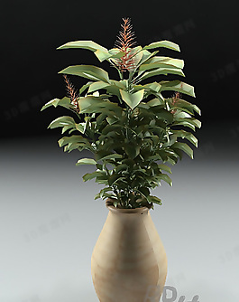 3D花瓶模型