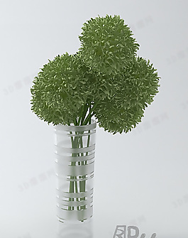 3D花瓶模型