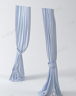 3D百折簾模型
