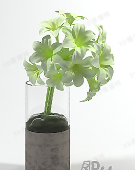 3D花瓶模型