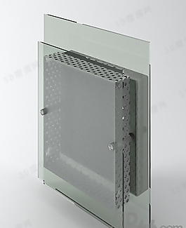 3D壁燈模型