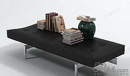 3D沙發(fā)凳模型