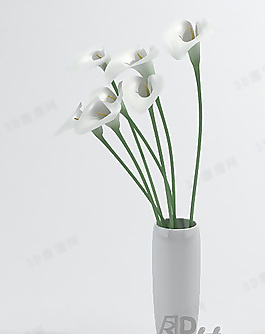 3D花瓶模型