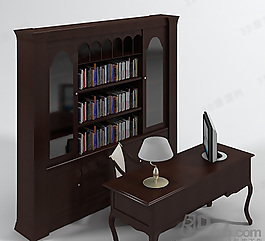 3D書柜模型