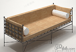 3D多人沙發(fā)模型