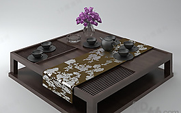 3D茶幾模型