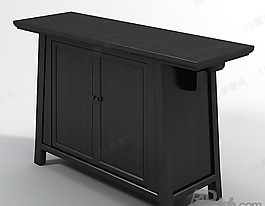 3D邊柜模型